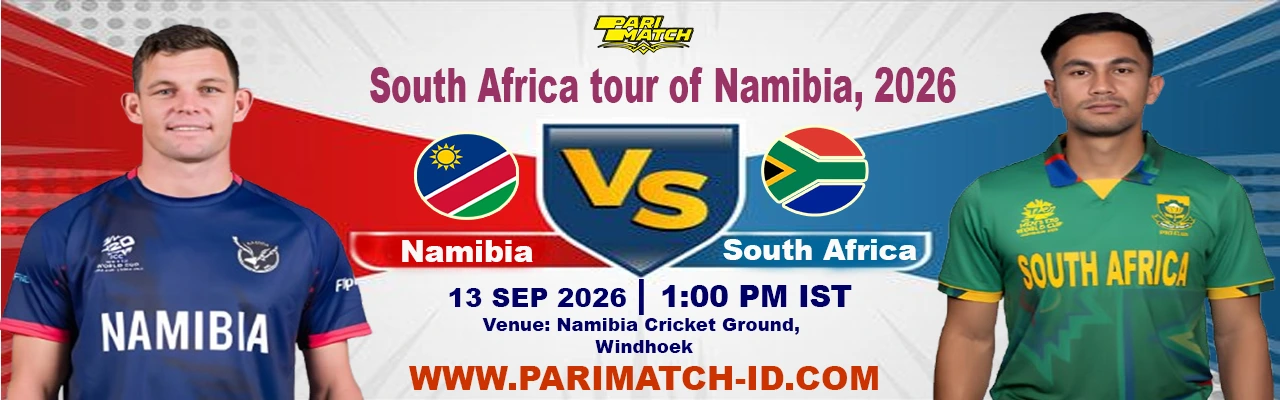Prediction for 3rd ODI between Namibia vs South Africa by PariMatch